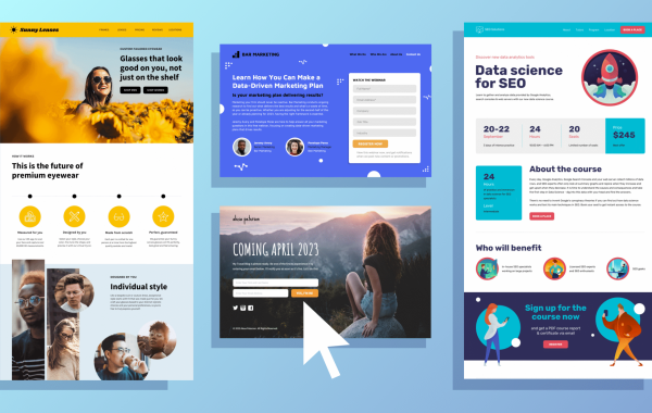landing page examples landing page examples