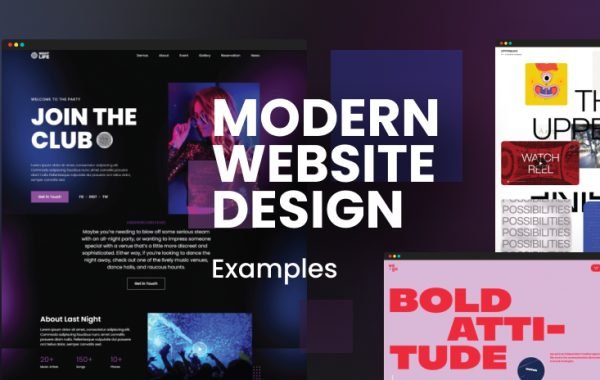 modern website design examples modern website design examples